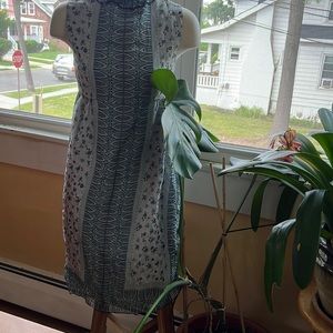 Anna Sui X Anthropologie Silk Dress